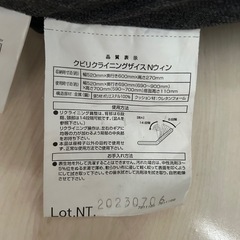 リクライニング座椅子の画像