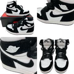 186000 現状品 NIKE ナイキ AIR JORDAN エアジョーダン CD0461-007  23.5 ホワイト×ブラック ユニセックス [250528HM240049]の画像