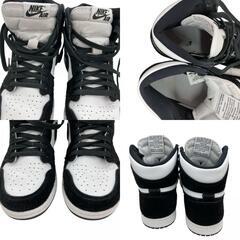 186000 現状品 NIKE ナイキ AIR JORDAN エアジョーダン CD0461-007  23.5 ホワイト×ブラック ユニセックス [250528HM240049]の画像