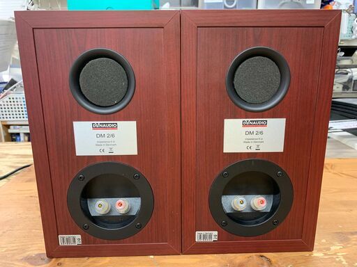商談中【愛品館江戸川店】Dynaudio　DM2/6　ペアスピーカー　2014年発売モデル　ローズウッド　ID:132-051013-007