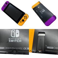 186000 現状品 任天堂 ／ Nintendo 本体 カスタムカラー HAC-001  パープル イエロー [250328HM120037]の画像