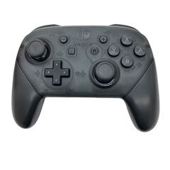 186002 現状品 Nintendo 任天堂 ニンテンドウ Proコントローラー HAC-013  ブラック [250521HM080164]の画像