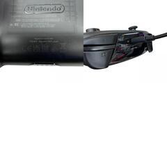 186002 現状品 Nintendo 任天堂 ニンテンドウ Proコントローラー HAC-013  ブラック [250521HM080164]の画像