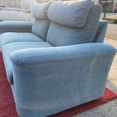 No.a177 2人がけソファベッド IKEA リードフルト 新品ソファカバー付きの画像