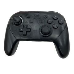 186002 現状品 Nintendo 任天堂 ニンテンドウ Proコントローラー HAC-013  ブラック [250425HM060011]の画像