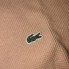 LACOSTE ラコステ ロングTシャツ  ベージュの画像
