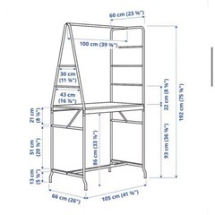 IKEA デスクの画像