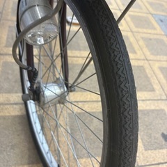 日本製　23.5インチ　ママチャリ　オートライト付の画像