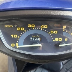 ホンダ DIO AF27 9924km 原付 2スト 無料配送有 現状販売 現車確認必須❗️ バンガレージ神奈川の画像