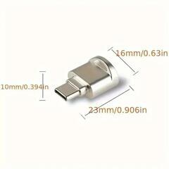 (新品未使用)microSDカードリーダー USB type-C3.0  OTG対応の画像