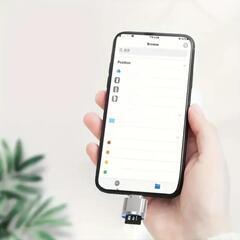 (新品未使用)microSDカードリーダー USB type-C3.0  OTG対応の画像