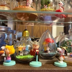 スヌーピー　置き物　フィギュアの画像