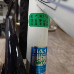 24インチ子供用　自転車 マルキン FORTERA ZERO 25h菊TKの画像