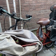 チャイルドシート　
電動自転車の画像