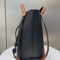 メゾンマルジェラ Dress-age ミディアム　ブラック トートバッグの画像