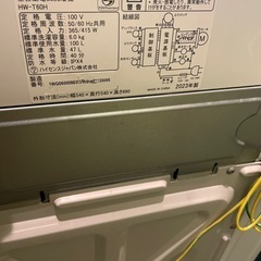 【中古】¥12,800 ハイセンス6k洗濯機　2023年製　【IH47】の画像