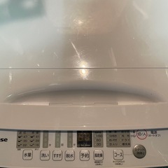 【中古】¥12,800 ハイセンス6k洗濯機　2023年製　【IH47】の画像