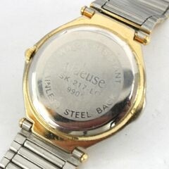 動作品 Klaeuse クオーツ式腕時計 SK-217-LO PEARL & DIAMOND 3針 シェルダイヤル 25年8月電池交換 札幌市 清田区 平岡の画像
