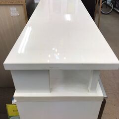 【ジャングルジャングル岩出店】【A995】テレビ台 ホワイト 中古 家具 和歌山 岩出市 紀の川市 海南市の画像
