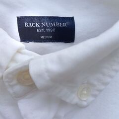 BACK NUMBER 長袖シャツの画像