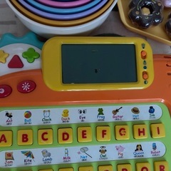 幼児用　おもちゃ　英語　知育玩具　お医者さんごっこ　音のなる絵本　太鼓の画像
