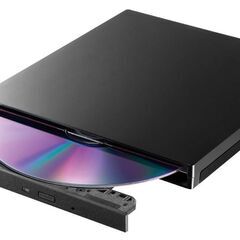 【データ保存＆CD作成】アイ・オー・データ 外付け DVDドライブ 薄型 ポータブル USB3.2 Gen1 (USB3.0) 国内メーカー バスパワー Win Mac EX-DVD04Kの画像