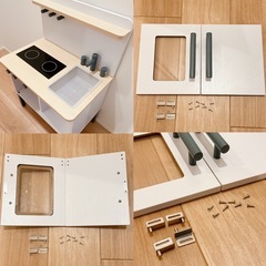 LOWYA Minico ミニコ ままごと収納　キッチンの画像