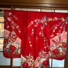 女の子用着物の画像