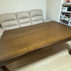 こたつダイニングテーブルの画像