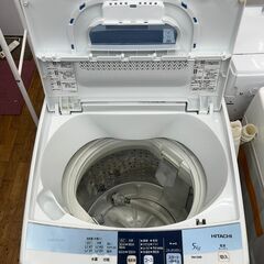 【リサイクルショップどりーむ鹿大前店】No.2511 洗濯機 HITACHI/日立 2013年製 5Kgの画像