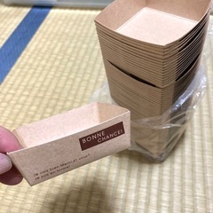 お菓子用ケース、クリアボックスの画像