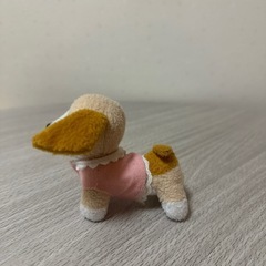 犬のぬいぐるみの画像