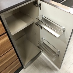 綾野製作所（AYANO）キッチンカウンター未使用品ブラック　ソフトクローズ【トレファク堺福田店】の画像