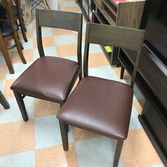 【ｼﾞｬﾝｸﾞﾙｼﾞｬﾝｸﾞﾙ金沢店】  ダイニングセット４人掛け 木目調/茶 W120×D75×H70 クリーニング済み												の画像