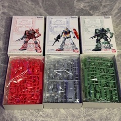 【新品】YAMASA 非売品 ガンダム プラモデル 3体セット　の画像
