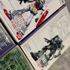 【新品】YAMASA 非売品 ガンダム プラモデル 3体セット　の画像