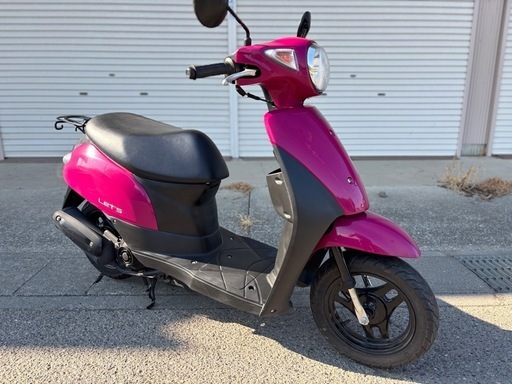 レッツ低燃費Fi.現行モデル⭐️バッテリー・プラグなど新品で快調⭐️まだまだ新しい⭐️50cc原付スクーター⭐️