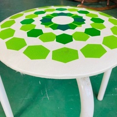 当時物　丸椅子　レトロ　スツールの画像