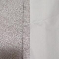 美品）厚手・遮光カーテン、レース　計2枚
幅150cm 丈約150cm の画像