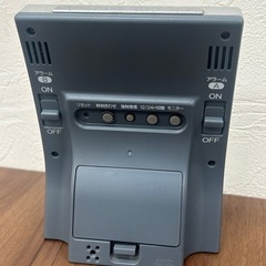 稼働　CITIZEN　目覚まし時計　デジタル　の画像