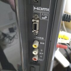 シャープ３２型液晶テレビの画像