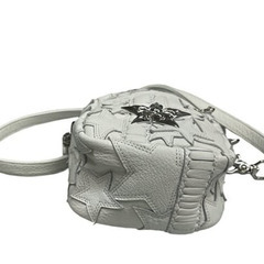  CHROME HEARTS クロムハーツ TAKA mini タカミニ Las Vegas Limited ラスベガス 限定 Star Patch スター パッチ White ホワイト 白 Shoulder Bag 鞄 ショルダーバックの画像