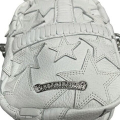  CHROME HEARTS クロムハーツ TAKA mini タカミニ Las Vegas Limited ラスベガス 限定 Star Patch スター パッチ White ホワイト 白 Shoulder Bag 鞄 ショルダーバックの画像