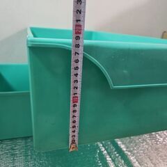 収納BOX②個セット(フタなし/キャスターなし)🌼🌼🌼8/24(日)までの問合せ(★取引は25日以降🉑)→💴50の画像