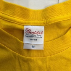Printstar イエロー Tシャツ Mの画像