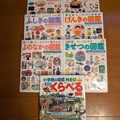 1000円　ずかん7冊セット　小学館プレNEOシリーズの画像