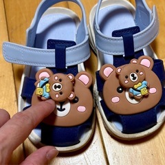 🐻子どもサンダル15センチ🐻の画像