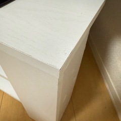 TV台　TVボード　ホワイトの画像
