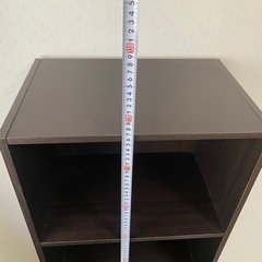 ダークウッド 棚　シェルフの画像