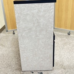 【トレファクいわき平店】キッチンカウンター 大理石調 ホワイト×ブラック が入荷しました！の画像